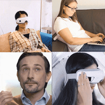 Masseur Oculaire Intelligent 4D